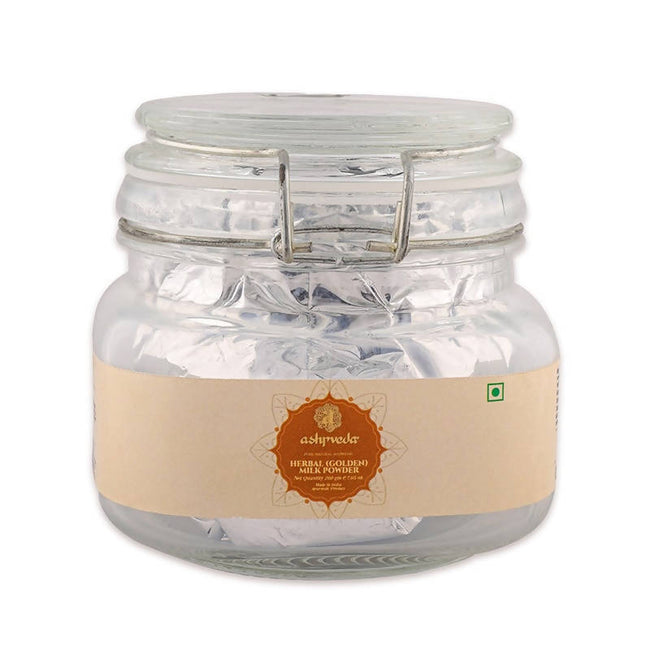Ashpveda Herbal (Golden) Milk Powder Hover Image