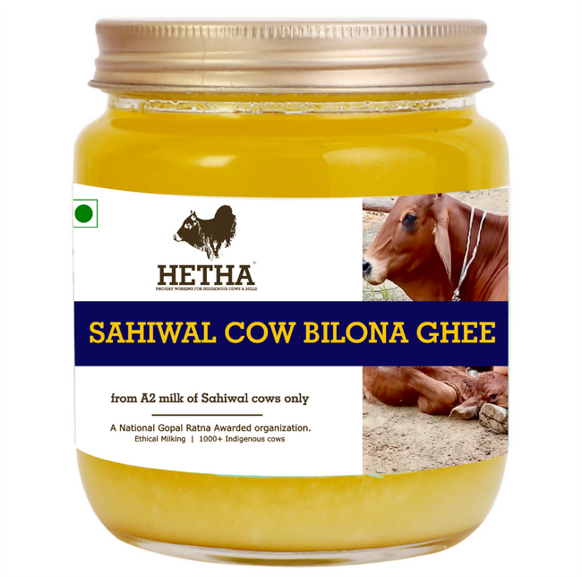 Hetha Sahiwal Cow A2 Cultured Bilona Ghee / A2 Ghee Hover Image