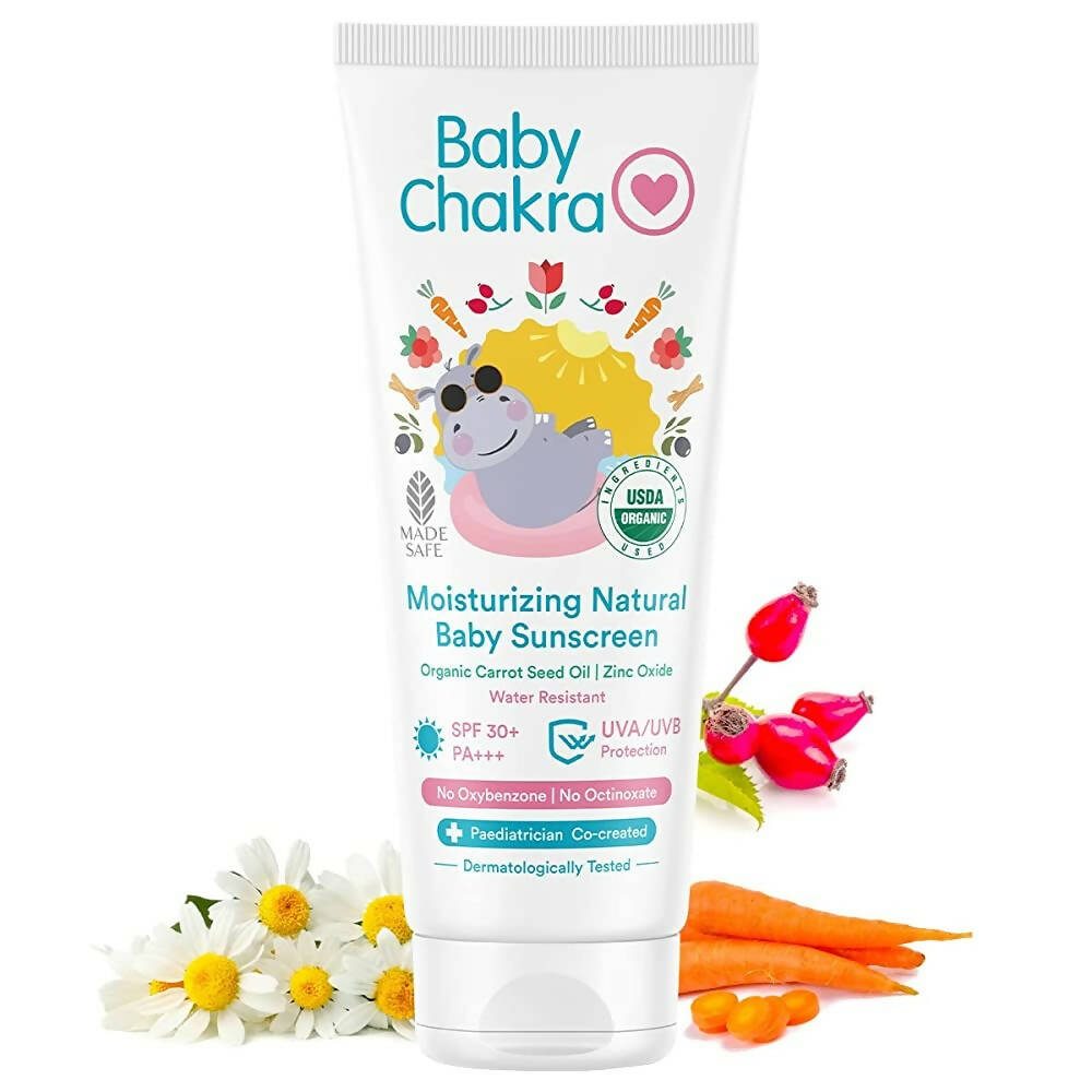 BabyChakra Moisturizing Natural Baby Sunscreen