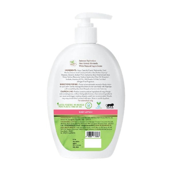 Mamaearth Rose Body Lotion with Rose Water and Milk For Deep Hydration Main Image