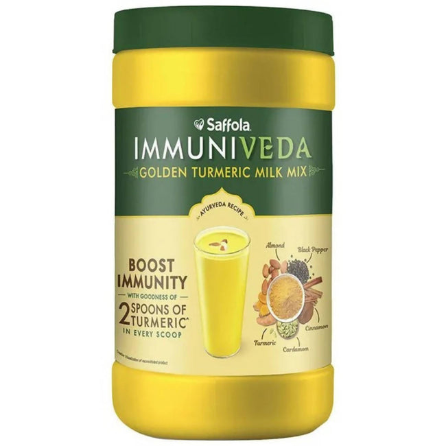 Saffola Immuniveda Golden Turmeric Milk Mix Hover Image
