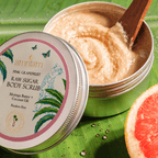 Amritam by Good Earth Pink Grapefruit Raw Sugar Body Scrub
