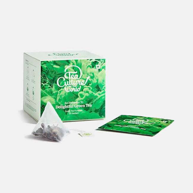 Tea Culture Delightful Green Tea Bags Main Image
