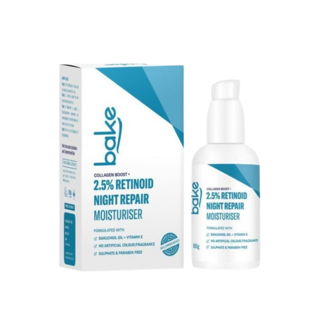 Bake 2.5% Retinol Night Repair moisturiser Cream