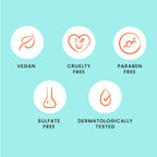 Foxtale Hydration Skin Care Kit: Cleanser Face Wash + Ceramide Supercream Moisturizer