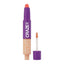 Swiss Beauty Craze Twosome Face Stick 2-In-1 Beauty Wand Concealer and Blush - 3 Medium - Pink