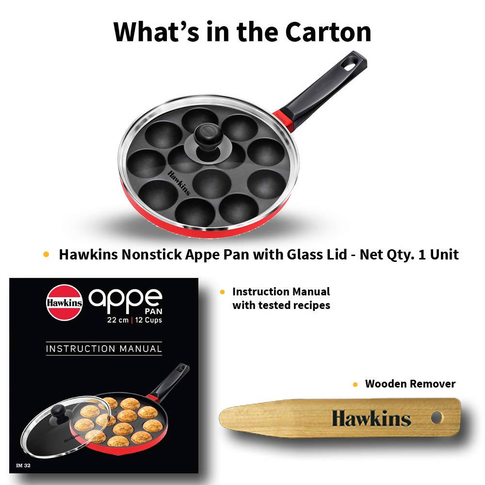 Hawkins Nonstick Appe Pan With Glass Lid