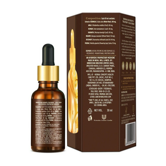 Indulekha Bringha Hair Growth Treatment Scalp Serum Main Image