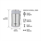 Dubblin Rock N Roll Vacuum Bottle