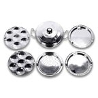 Sumeet Stainless Steel Kadhai Set with Lid and 5 Plates