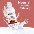 Globus Naturals Kesar Chandan Moisturizing Body Lotion For Silky Soft, Smooth, Radiant Skin, All Skin Types