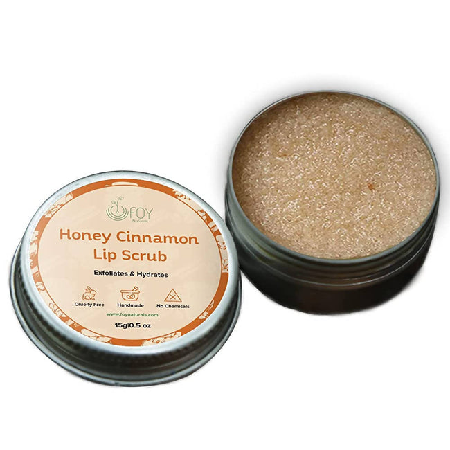 FOY Naturals Cinnamon Lip Scrub Hover Image