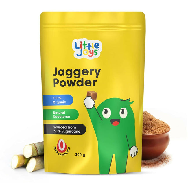 Little Joys 100% Organic Jaggery Powder, No preservatives, No additives, No chemicals Hover Image