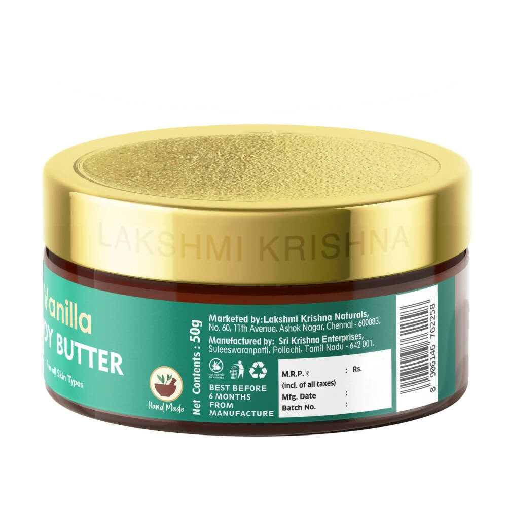 Lakshmi Krishna Naturals Vanilla Body Butter