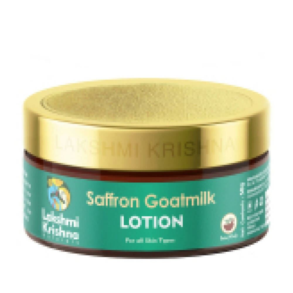 Lakshmi Krishna Naturals Saffron Goatmilk Body Lotion