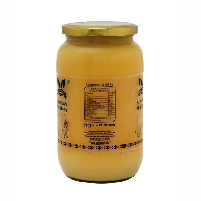 Gavyamart Indian Cow's Pure Ghee | Cultured Cow Desi Ghee | Rich in Nutrients Main Image