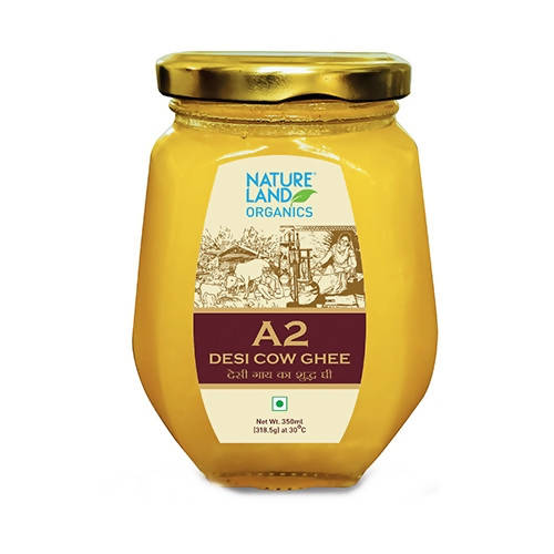 Nature Land Organics A2 Desi Cow Ghee | Certified Pure Cow Ghee | Nutritious Organic Desi Ghee Hover Image