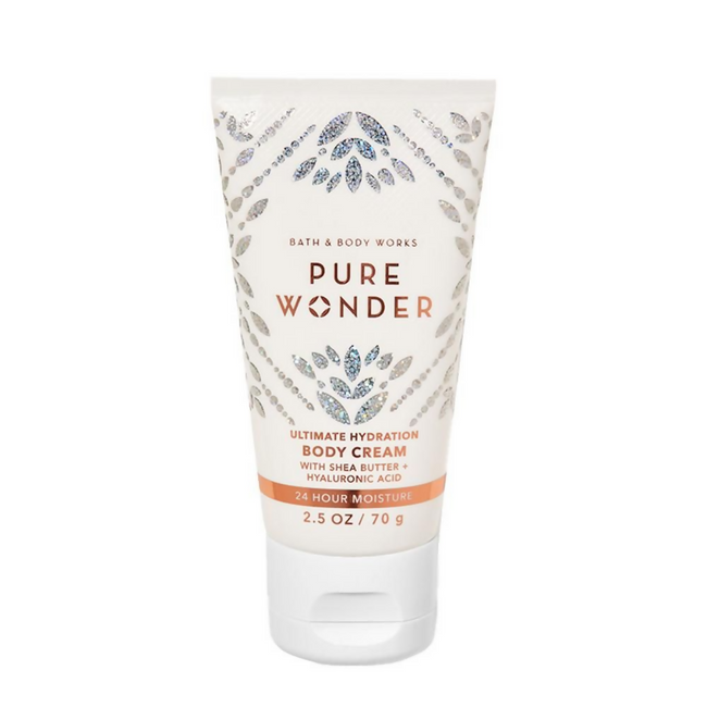 Bath & Body Works Pure Wonder Travel Size Body Cream Hover Image