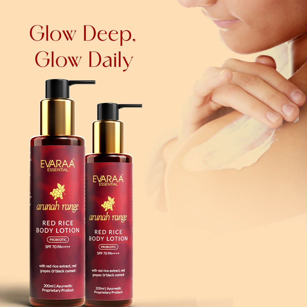 Evaraa Essential Red Rice Body Lotion