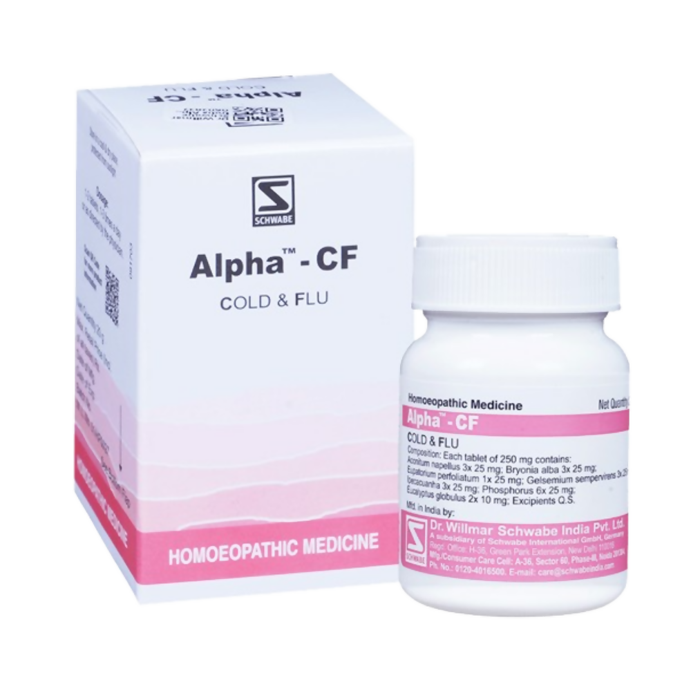 Dr. Willmar Schwabe India Alpha - CF Tablets