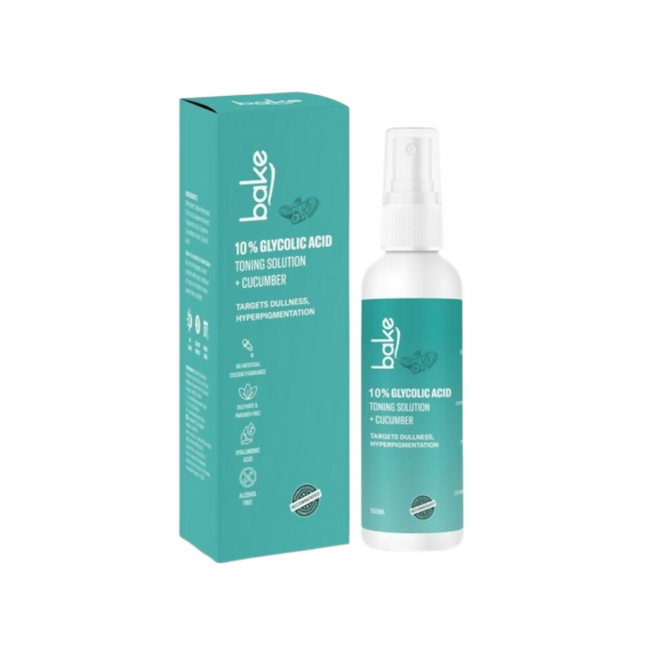 Bake 10% Glycolic Acid Toner For Pigmentation & Dark Spots Hover Image
