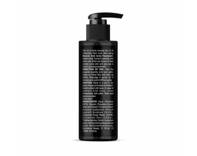 Beardo Acne Control Face Wash Main Image