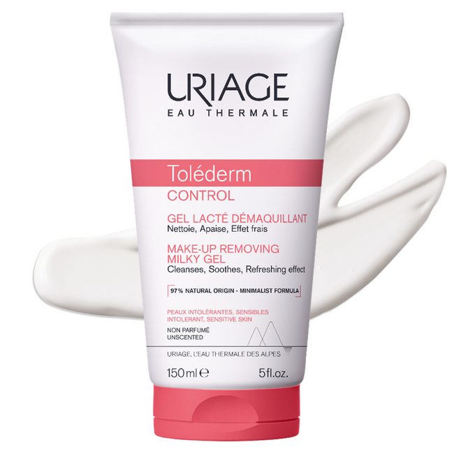 Uriage Tolederm Control Make-Up Removing Milky Gel Hover Image