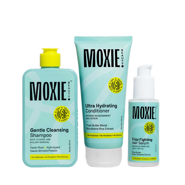 Moxie Beauty Ditch-The-Frizz Trio Hover Image