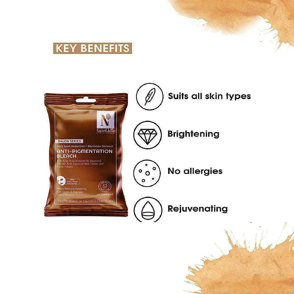 NutriGlow Advanced Organics Anti-pigmentation Bleach (6 in 1)