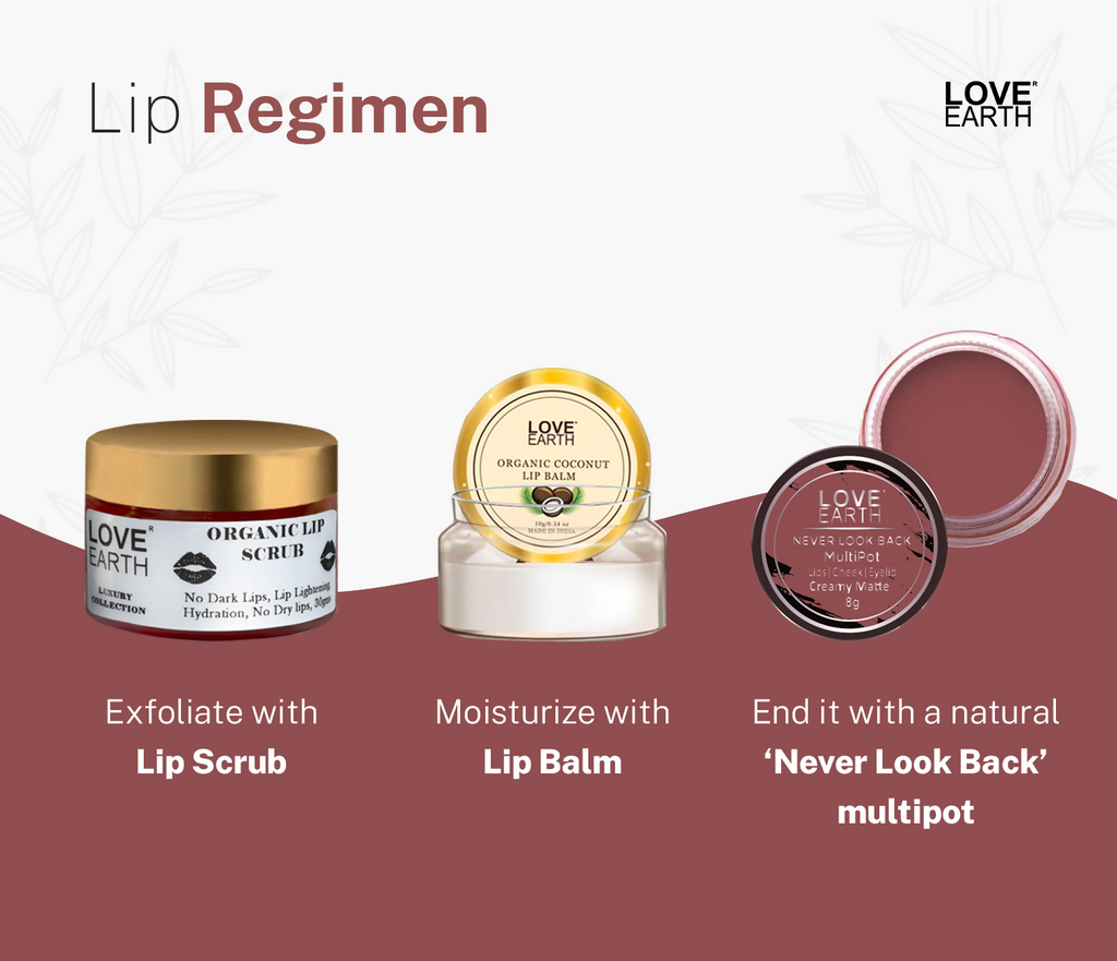 Love Earth Lip Tint & Cheek Tint Multipot Combo (Ruby Pink & Raspberry Pink)