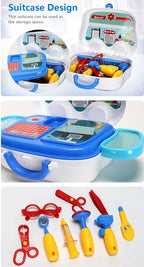 Sardar Ji Ki Dukan Pretend Play Doctor Play Sets For Boys/Girls/Kids Doctor Kit Toys With Suitcase - Isi Approved (Doctor Set - Box)