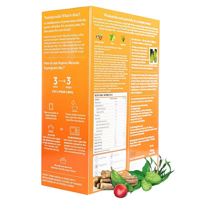 Kapiva Ayurveda Masala Supergrain Mix - Energy Boost Main Image