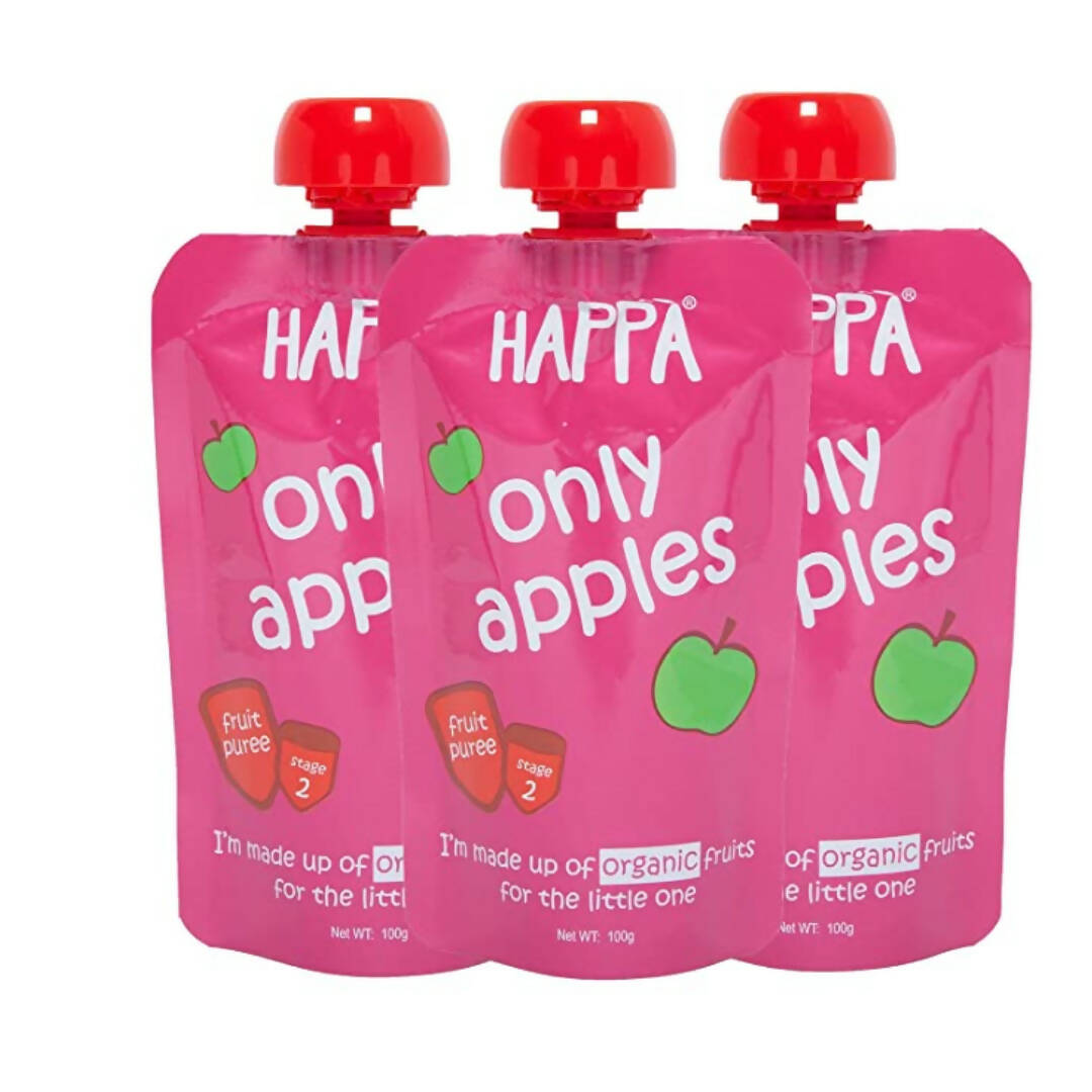 Happa Organic Food, Apple Puree