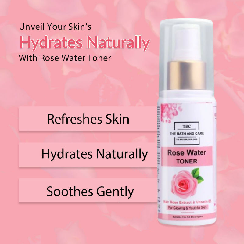 TBC - The Bath and Care Rose Water Toner