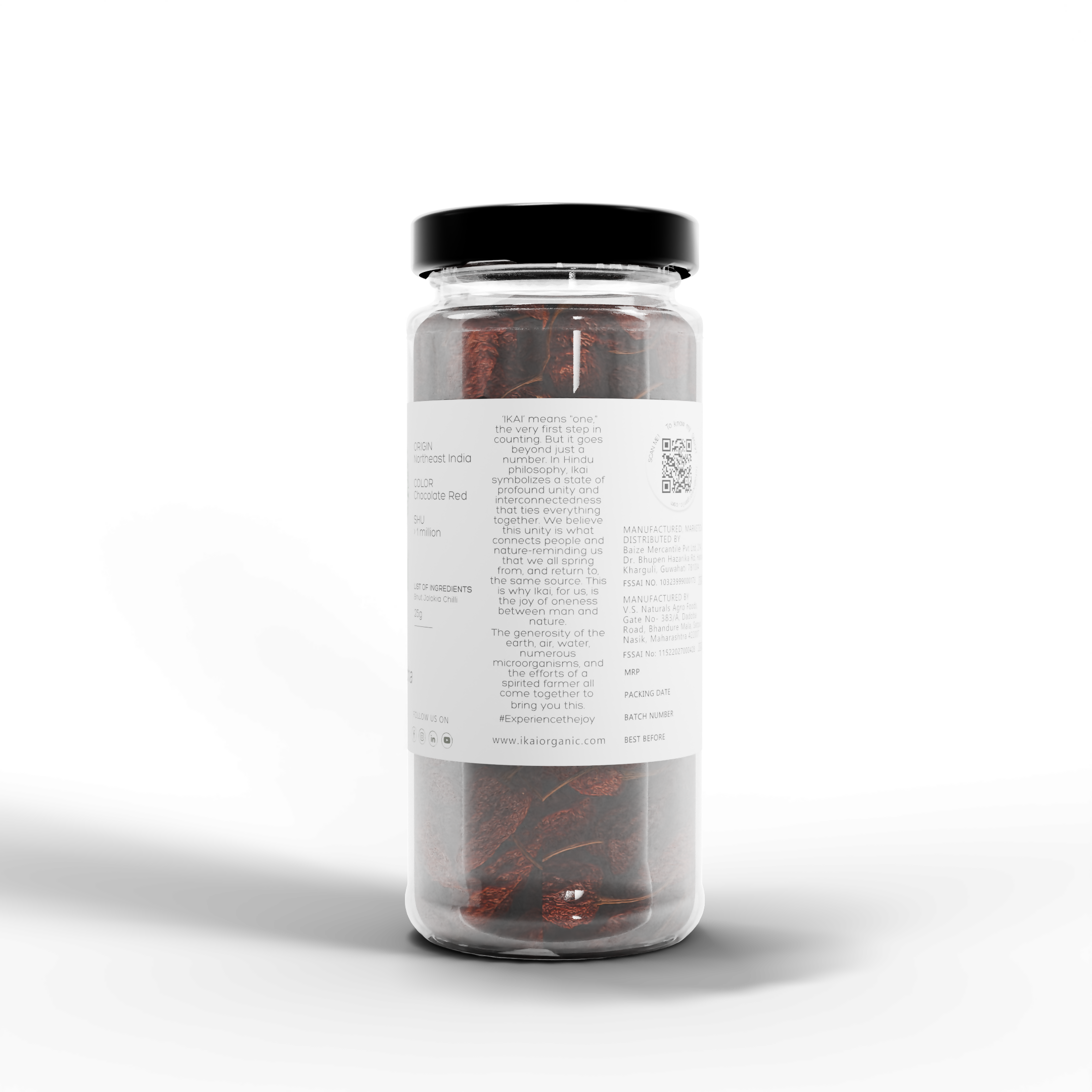 IKAI Natural Bhut Jholokia (King Chilli)