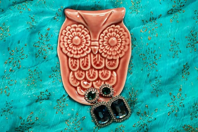Collectibles India Quirky Owl Trinket Tray
