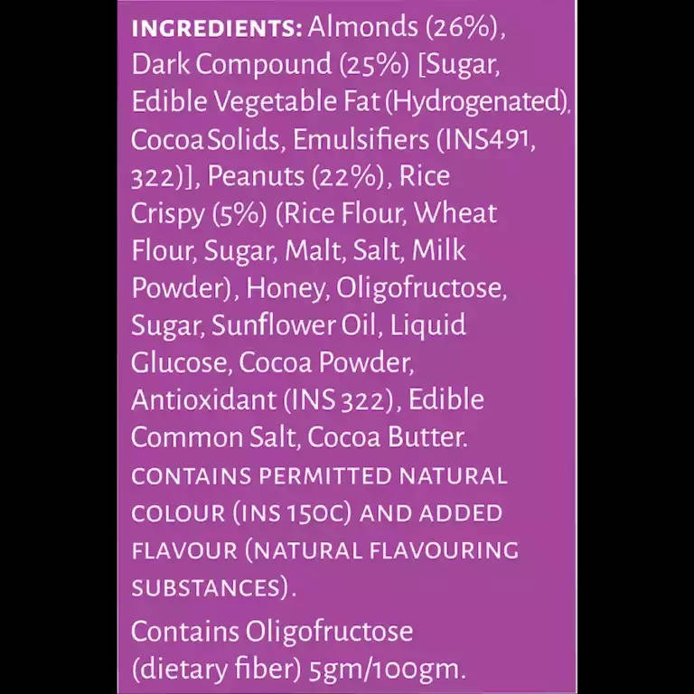 Open Secret Choco Almond Nutty Cookies