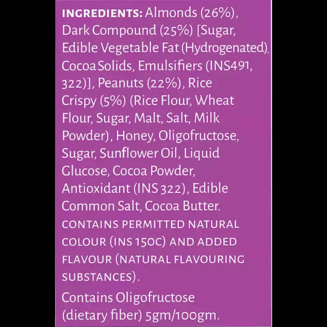 Open Secret Choco Almond Nutty Cookies Main Image