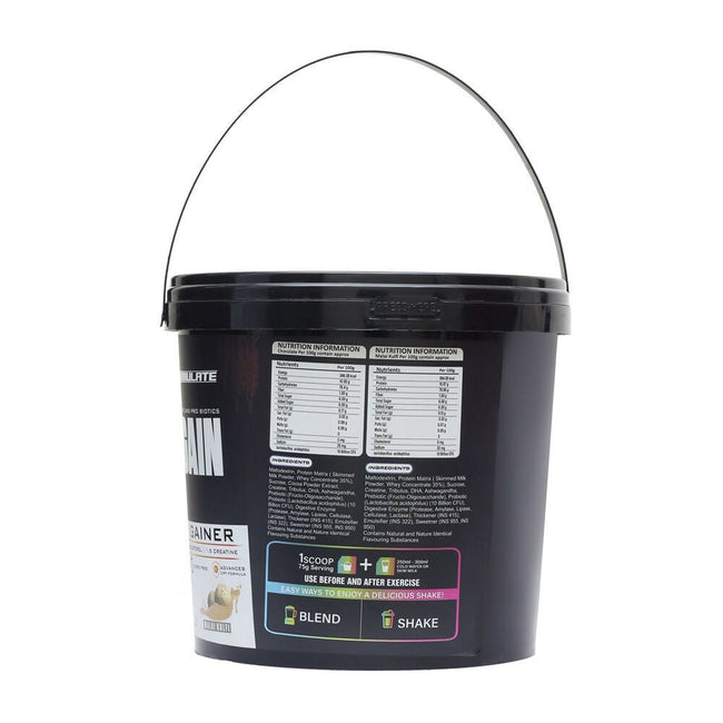 Reformulate Regain I Mass Gainer with Added Pre and Pro Biotics I 364 Energy | 1.5 Creatine - Cold Coffee & Malai Kulfi Main Image