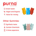 Purna Gummies Glutathione Cola Flavour Gummies for Skin Brightening