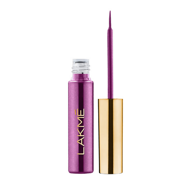 Lakme Glitterati Collection Shine Eyeliner - Invincible Purple Hover Image