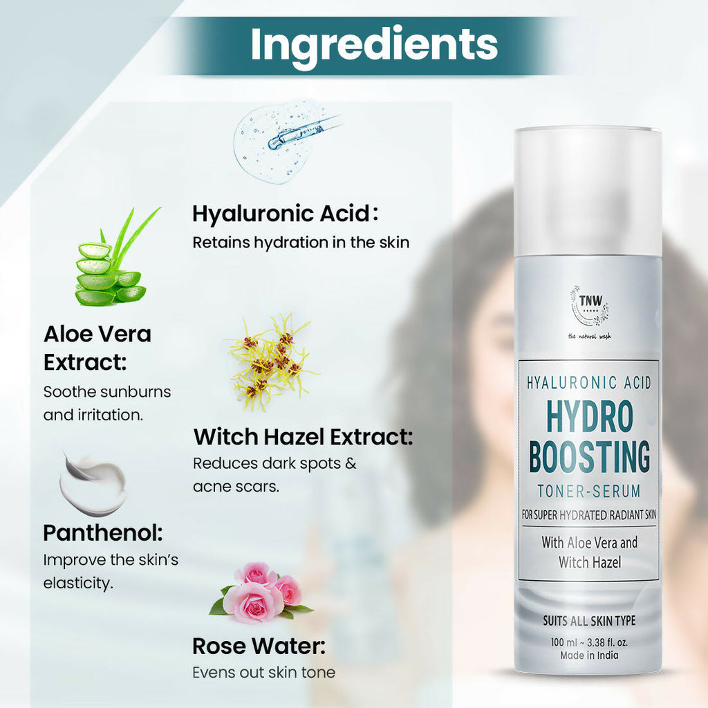 The Natural Wash Hyaluronic Acid Hydro Boosting Face Toner