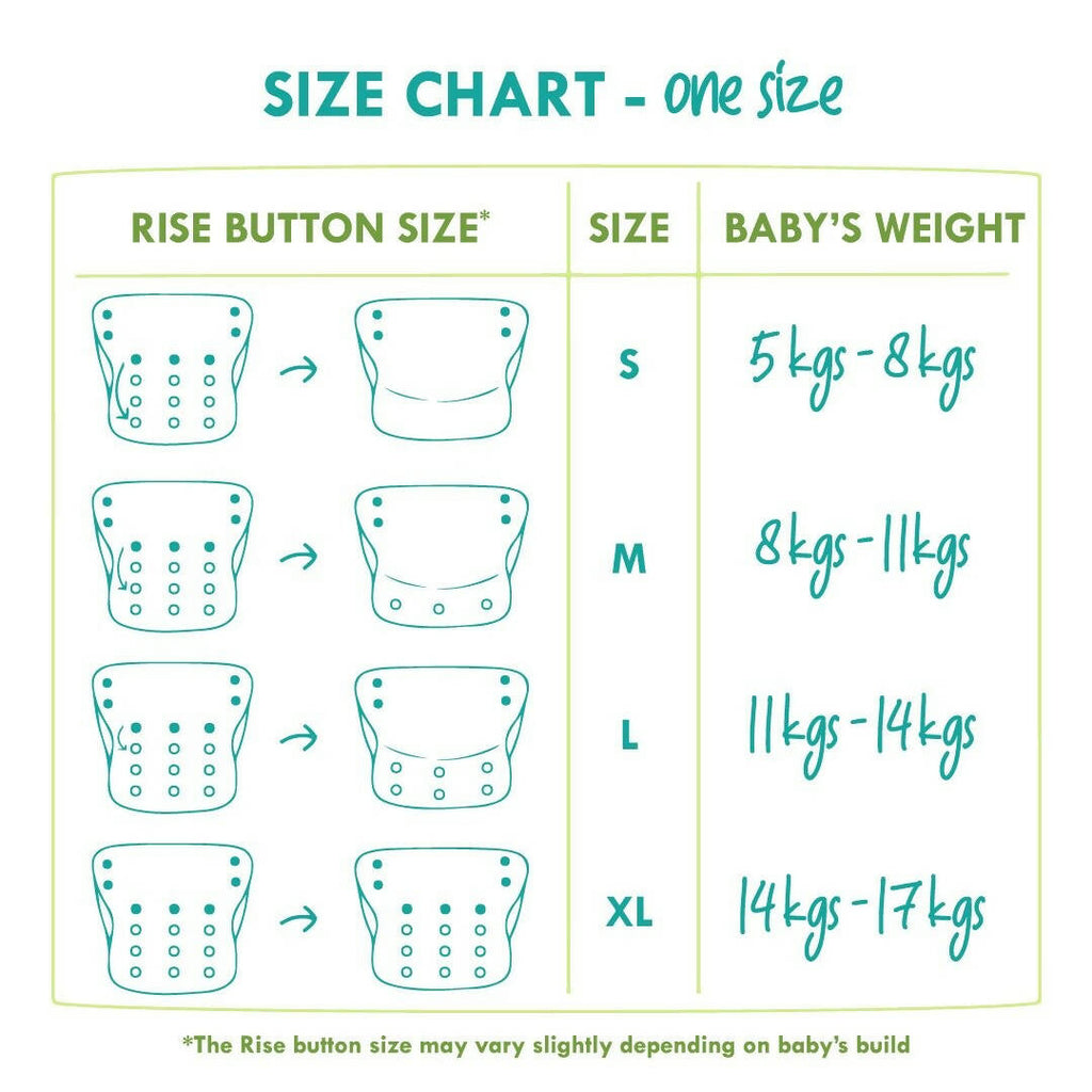 Kindermum Nano Pro Aio Cloth Diaper (With 2 Organic Inserts And Power Booster)- Avo Cuddle For Kids