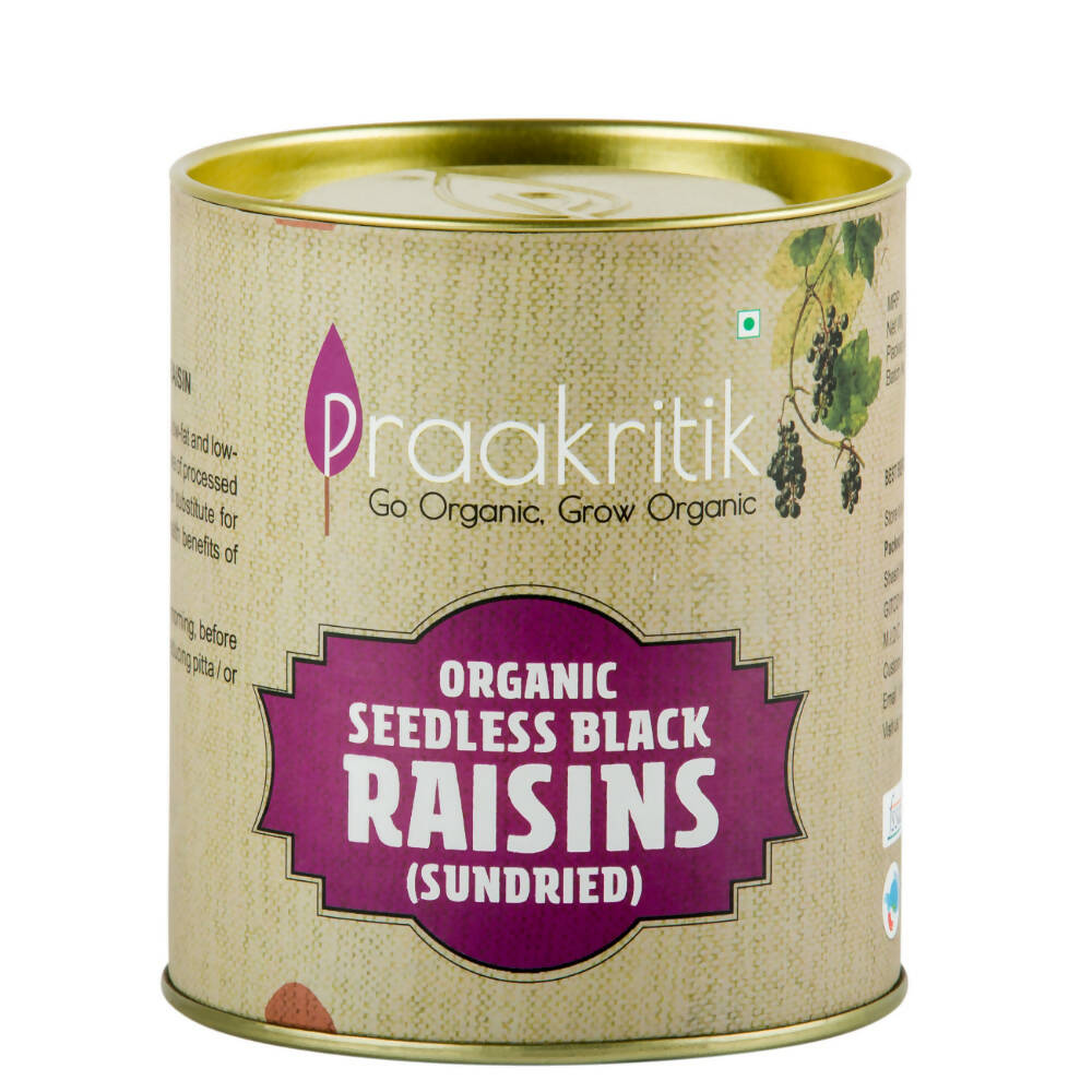 Praakritik Organic Black Raisins