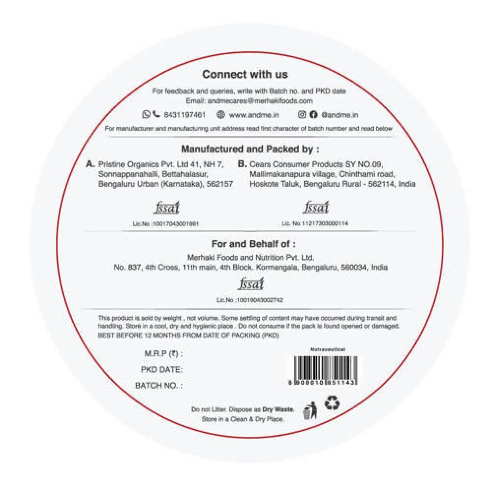 &Me Biotin Plant Based Complete Hair Nutrition