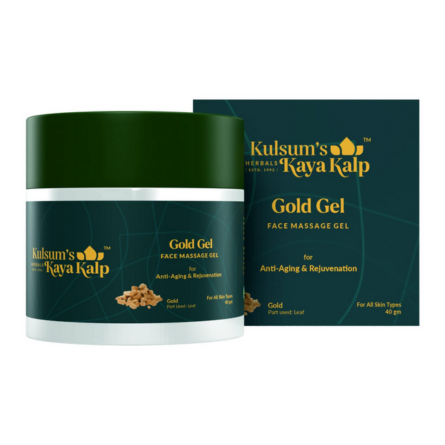 Kulsum's Kaya Kalp Gold Face Massage Gel For All Skin Types Hover Image