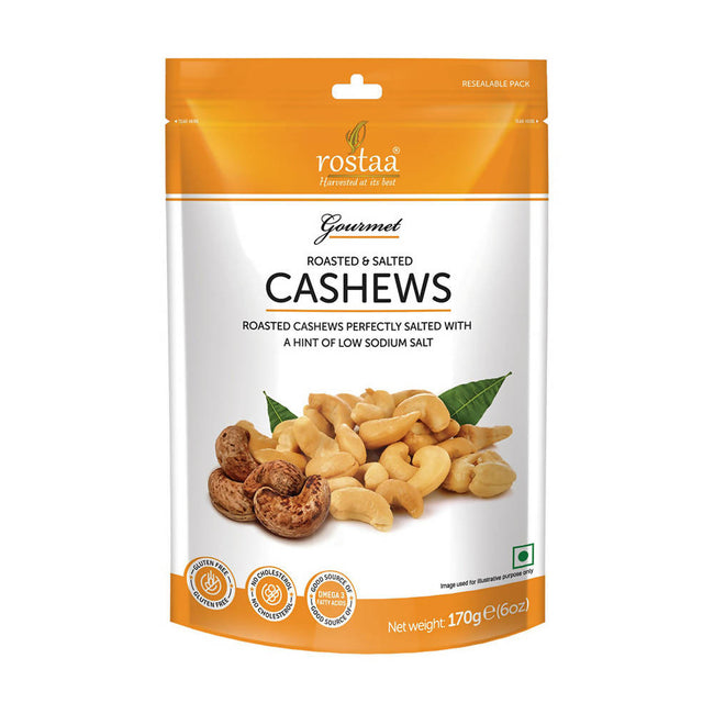 Rostaa Roasted & Salted Cashews Hover Image