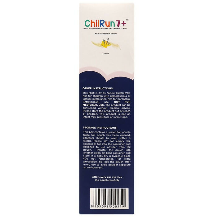 Chilrun 7+ Drink with Almond & Oats For Modern Day Growing Children Vanilla