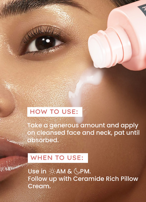 Hyphen By Kriti Sanon 7% Ceramides-Nmf Milky Toner Essence With 5% Glass Skin Blend Of Rice Water Snow Mushroom & Oatmeal