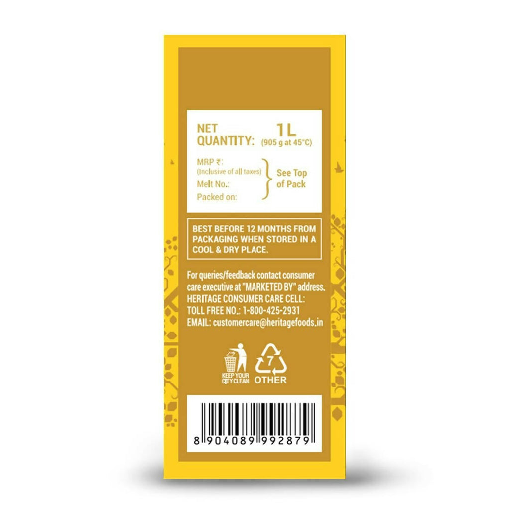 Heritage Cow Ghee | Pure,Fresh & Aromatic Ghee | Homemade Cow Desi Ghee